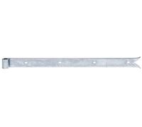 Alberts 862527 Lot de 10 charnières de charnière, différentes versions, galvanisé bleu, roulette Ø 14 mm, dimensions 500 x 35 mm