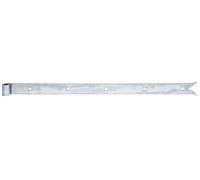 Alberts 862534 Paumelle de volet | en différents modèles | électro-galvanisé bleu | rouleau Ø14 mm | dimensions 600 x 35 mm | kit de 10