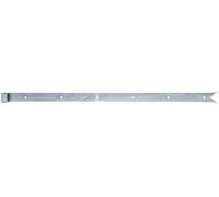Alberts 862558 Paumelle de volet | en différents modèles | électro-galvanisé bleu | rouleau Ø14 mm | dimensions 800 x 35 mm | kit de 10