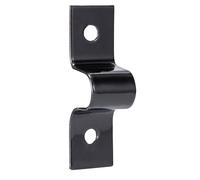 Alberts 863432 Boucle | électro-galvanisé bleu | noir, plastifié | 9 x 12 mm | kit de 20