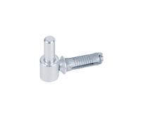 Alberts 864422 Gond à visser | avec filetage métrique | galvanisé, en bleu | cote axe Ø14 mm | 65 x 33 mm | kit de 10