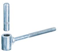 Alberts 864460 Gond à visser | électro-galvanisé bleu | dimension du goujon Ø14 mm | longueur 125 mm | kit de 10