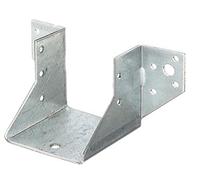 Alberts 866785 Support U | type A | galvanisé Sendzimir | 64 x 65 mm | kit de 25