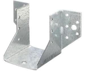 Alberts 866815 Support U | type A | galvanisé Sendzimir | 60 x 80 mm | kit de 25