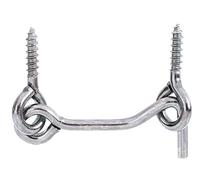 Alberts Crochet tempête 903800 – électro-galvanisé, passivé couche épaisse, 60 mm, crochet 4 mm