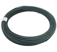 Alberts Câble de Tension GAH 530235 | galvanisé, Enduit de Plastique Vert | Fil Ø 3,8 mm | Longueur, métallique, 110 m / Ø3,8 mm