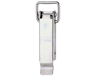 Alberts GAH 347727 Serrure de Coffre | sans Crochet de Verrouillage Ensemble, Surface Galvanisée À Chaud (Jaune), 93 x 24 mm / 25 STK