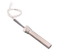 ALBHGSVS Immersion Cartridge Heater 1/2" Thread Cylindrical Hot Rod Resistance 220V 300W 500W 1/1.5/2KW Electric Water Heating Element catholic(1kw L200mm)