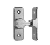 ALBHGSVS Zinc Alloy 90 Degree Door Buckle Punch-free Barn Door Lock Sliding Door Hasps Lock Bathroom Door Bolt Home Hardware Accessories catholic(A2)