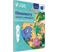 Albi lit avec Albiko DINOZAURY Livres d'autocollants