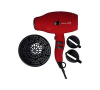 Albi Pro Albi Sèche-Cheveux R&J Ultra Compact Rouge 2000 W (3650R), Noir
