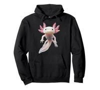 Albino Axolotl - Rose Clair Morph Science Lovers Garçons Filles Sweat à Capuche