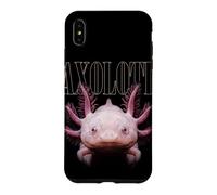 Albino Axolotl Visage Aquatique Faune Nature Axolotl Coque pour iPhone XS Max