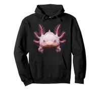 Albino Axolotl Visage Aquatique Faune Nature Axolotl Sweat à Capuche
