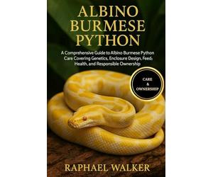 ALBINO BURMESE PYTHON: A Comprehensive Guide to Albino Burmese Python Care Covering Genetics, Enclosure Design, Feeding, Health, and Responsible Ownership