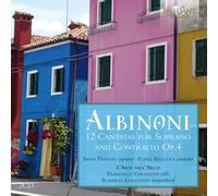 ALBINONI:12 CANTATAS FOR SOPRANO - 2 CD NEUF ALBINONI,TOMMASO GIOVANNI