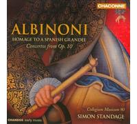 Albinoni: Homage to a Spanish Grandee - Concertos from Op. 10 [CD] NEUF