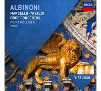 Albinoni, Marcello, Vivaldi: Oboe Concertos by Heinz Holliger [Audio CD] NEUF