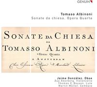 Albinoni : Sonate da chiesa, op. 4. Gonzalez.