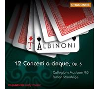 Albinoni, T. – 12 Concerti a Cinque Op.5 – Import – NAXOS