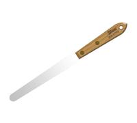 Albion Engineering Spatule en acier inoxydable, manche en bois dur, 1/2", Stainless Steel Tapered Caulk Spatula, 1