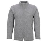Albmerino - Veste foulée à col montant - Veste en laine - S - grau meliert