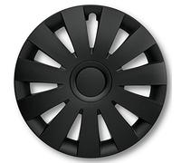 Albrecht 15 Pouces Noir enjoliveurs pour Jantes en Acier - Strike Enjoliveurs dans l'emballage d'origine Albrecht - Fabriqué en UE