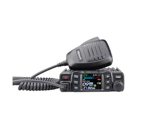 Albrecht AE 5900 Mini SSB Radio CB - Radio compacte AM/FM/SSB avec 12 W - Réduction du Bruit NRC - Fonction répéteur - Protection SWR et écran Couleur TFT - Idéal pour Voiture et Camion