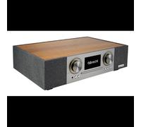 Albrecht DR 1000 Radio FM DAB+ 30W RMS LCD 4.3" Noyer Lecteur MP3 Boutons Rotatifs