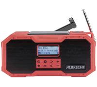 Albrecht DR 112 (DAB+ DAB, VHF, Bluetooth), Radio, Rouge