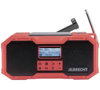 Dr 112 Radio dextérieur dab+, fm radio durgence, usb, Bluetooth fonction de charge de la batterie, manivelle, - Albrecht