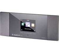 Albrecht Adaptateur radio Internet DR 463 – DAB+, FM, Bluetooth, DLNA, WiFi – Argent