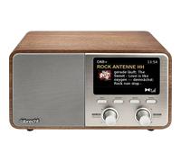 Albrecht DR 760 Radio de table DAB+, FM DAB+, AUX, Bluetooth Boîtier en bois