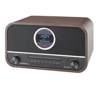 Albrecht DR790CD Radio numérique Dab+ Multifonction avec Lecteur CD et Bluetooth, boîtier en Bois Marron foncé