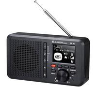 Albrecht DR 86 Radio de table DAB+, FM rechargeable noir