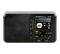 Albrecht Electronics Radio de table DR 86 DAB+ FM rechargeable noir