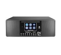 Albrecht Electronics Radio de table DR 895 – Internet, DAB+, FM, CD, USB, Wi‑Fi – Noir