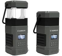 Albrecht DR114 Radio d'extérieur DAB+, FM radio d'urgence, USB, Bluetooth avec lanterne, manivelle,