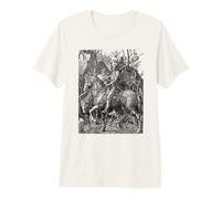 Albrecht Durer Knight, Death and The Devil T-Shirt Haut de Gamme