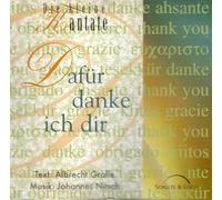 Albrecht Gralle, Johannes Nitsch - Johannes Nitsch Studiochor - Dafür danke ich dir