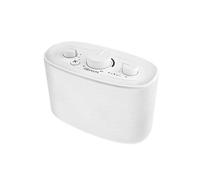Albrecht Haut-parleur TV Klaro – Amplificateur vocal, Enceinte stéréo portable 4 W Blanc