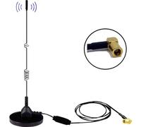 Albrecht MAG31 Antenne DAB+ avec pied aimanté avec amplificateur