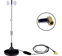 Albrecht MAG31 DAB+ Magnetfußantenne + Verstärker Band III, 3m Kabel + SMB-Stecker Antenne DAB+ av