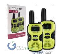 Albrecht Midland TecTalk Joy Doppio Poste Radio Portatif 8 Canaux PMR446 Jaune