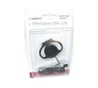 Albrecht OH-2A Ohrhörer with 2,5mm jack plug for Albrecht Tectalk Smart, Tec
