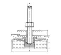 ALBRECHT Pied de machine taille 2 ( 4000832073 )