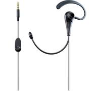 Albrecht Premium Headset Micro-casque oreilles libres filaire noir micro-casque