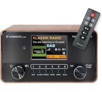 Albrecht Electronics Radio de table DR 865 – DAB+, FM, AUX, télécommande, réveil boi