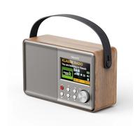 Albrecht Radio numérique DR 862 Dab+ avec FM - Manipulation intuitive - Grandes Polices - Mode Confort activable pour éviter Les erreurs d'utilisation - Alertes ASA - Fonctionnement sur Batterie ou