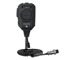 Albrecht VOX Microphone Universel pour appareils CB 6 Broches 6 Broches 42100 avec ANC et Batterie 3000 mAh pour la Communication Mains Libres